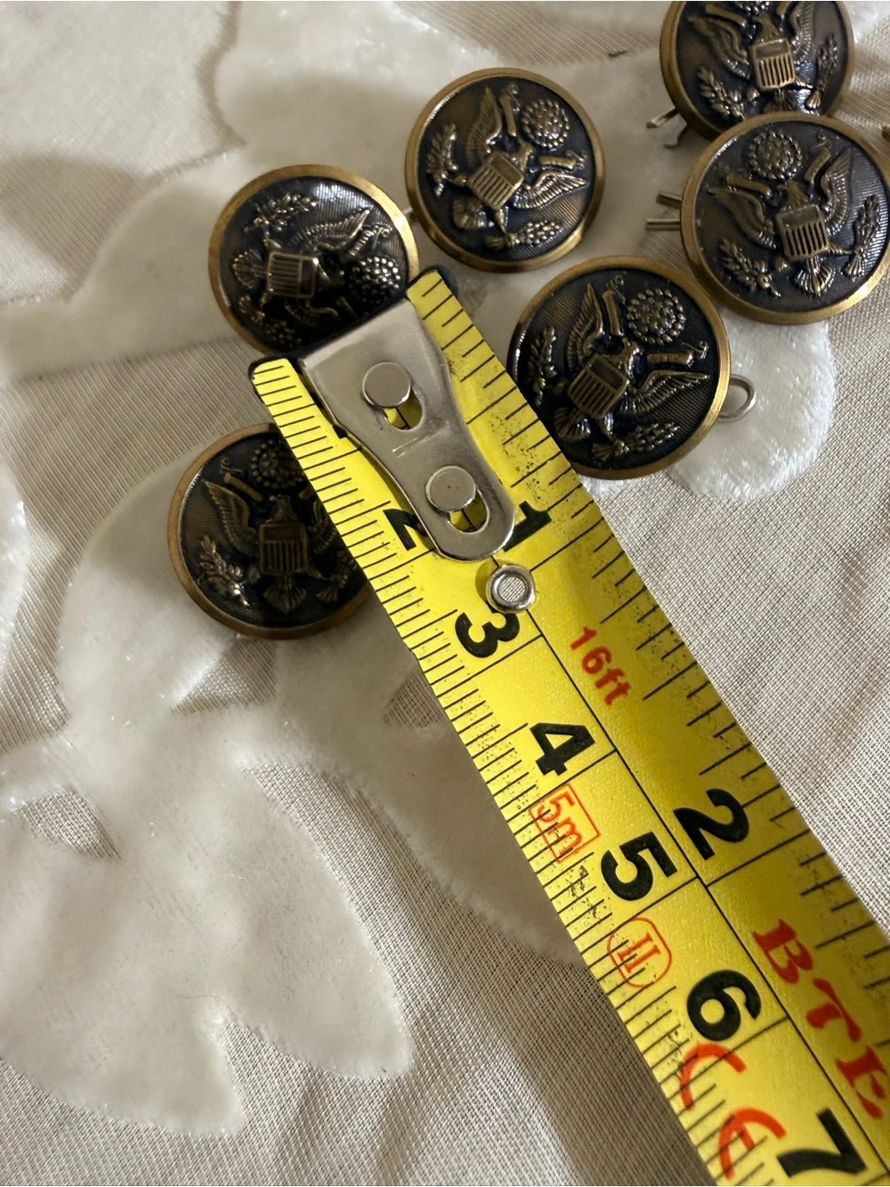 29 Waterbury Button Co. U.S. Army Eagle Uniform Buttons & Cuff Links Lot